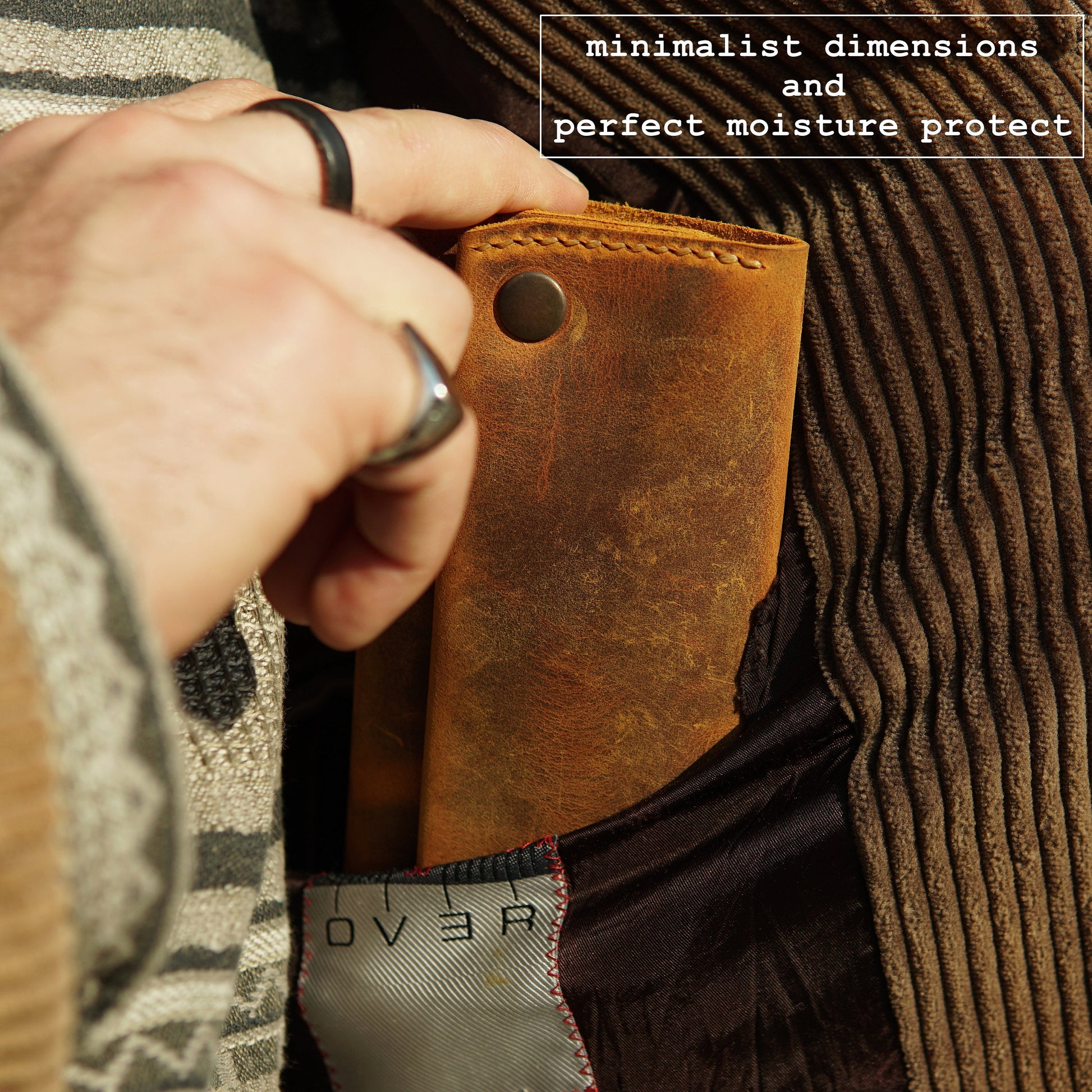 Personalized Leather Tobacco Pouch, Rolling Case for 50g Packs, Full Grain Leather Tobacco Case, Engraved Smokers Gift, Personalized Leather Tobacco Pouch, Engraved Rolling Case, Fits 25g and 50g Tobacco Packs