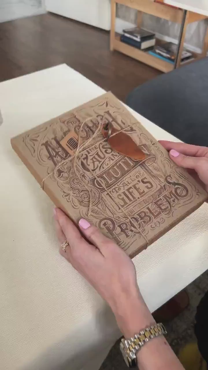 Personalized Leather Journal A5, 256 Pages Blank Notebook, Full Grain Diary, Blank Sketch Book, Gift for Writers